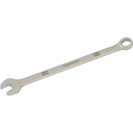 DYNAMIC Tools 10mm 12 Point Combination Wrench, Mirror Chrome Finish D074110